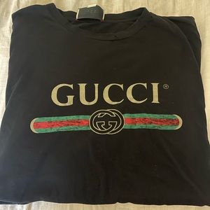 Gucci oversized t-shirt with Gucci logo